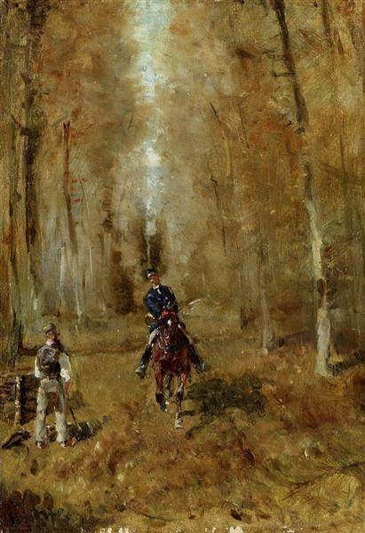 Prick and Woodman, 1882 - Анри де Тулуз-Лотрек