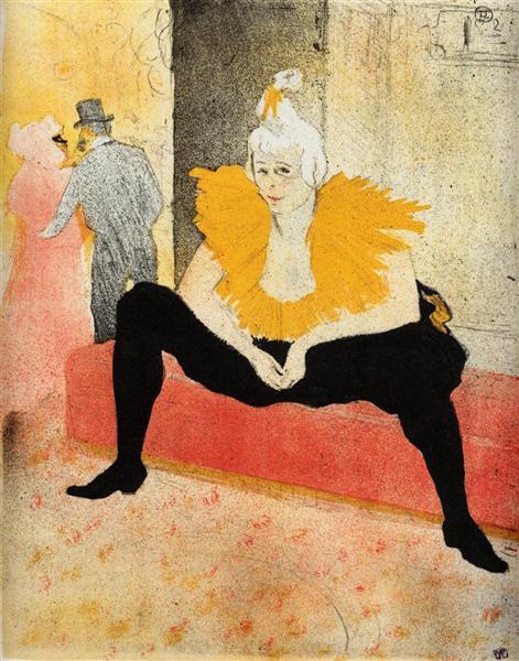 They Cha U Kao, Chinese Clown, Seated, 1896 - Henri de Toulouse-Lautrec