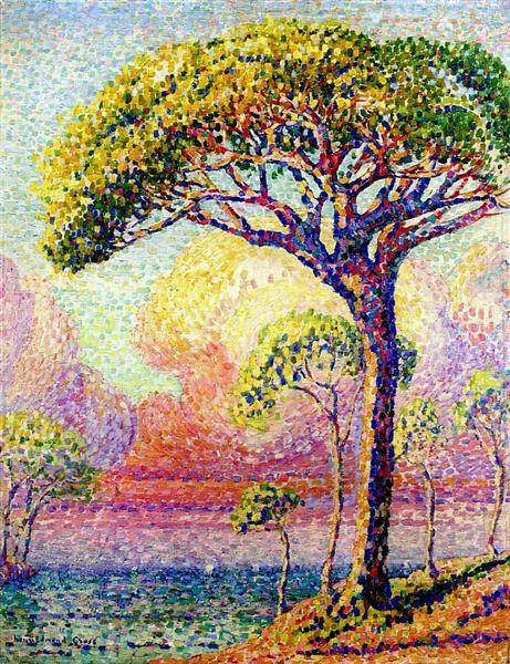 A Pine Tree, c.1905 - Анри Эдмон Кросс