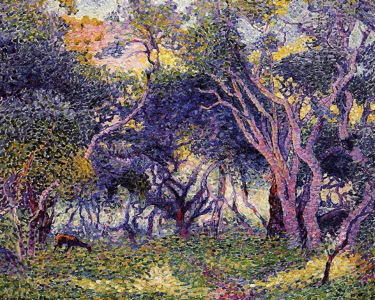 The Undergrowth, 1906 - 1907 - Henri-Edmond Cross