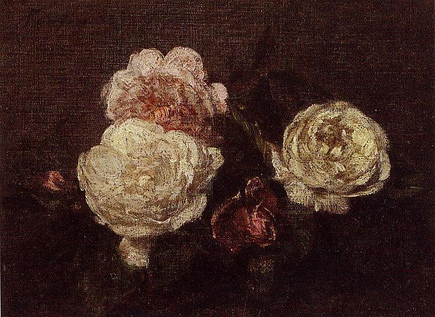 Flowers Roses, 1883 - Анрі Фантен-Латур