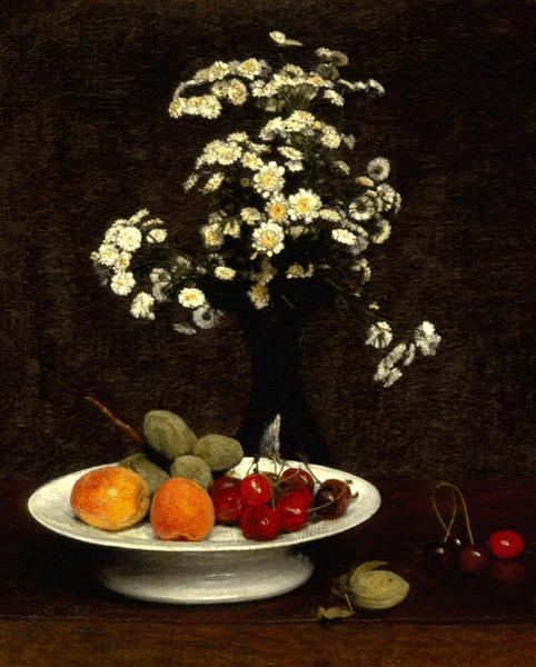 Still Life With Flowers, 1864 - Henri Fantin-Latour