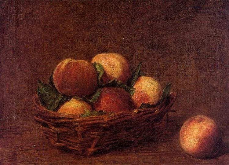 Still Life with Peaches, 1896 - Анри Фантен-Латур