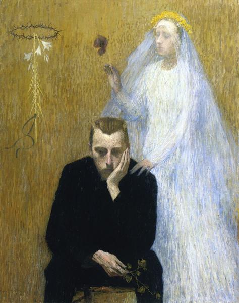 Mystic Scene, 1895 - Анрі Мартен