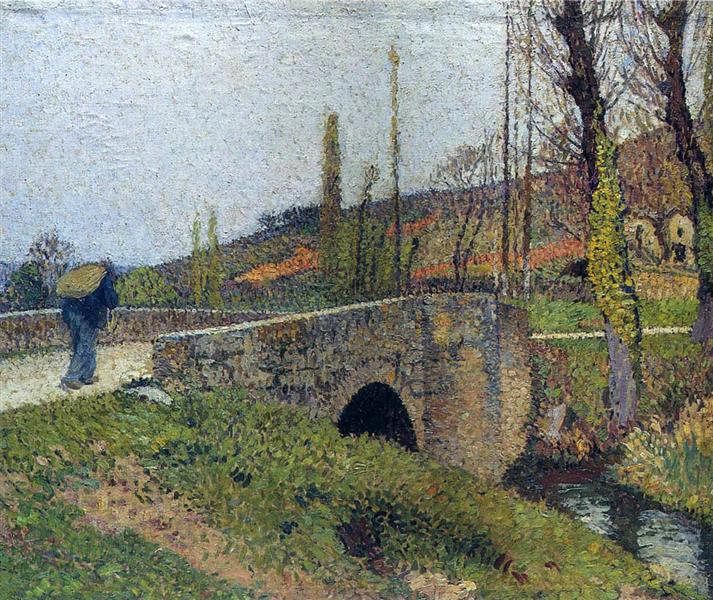 The Little Bridge, c.1915 - Анри Мартен