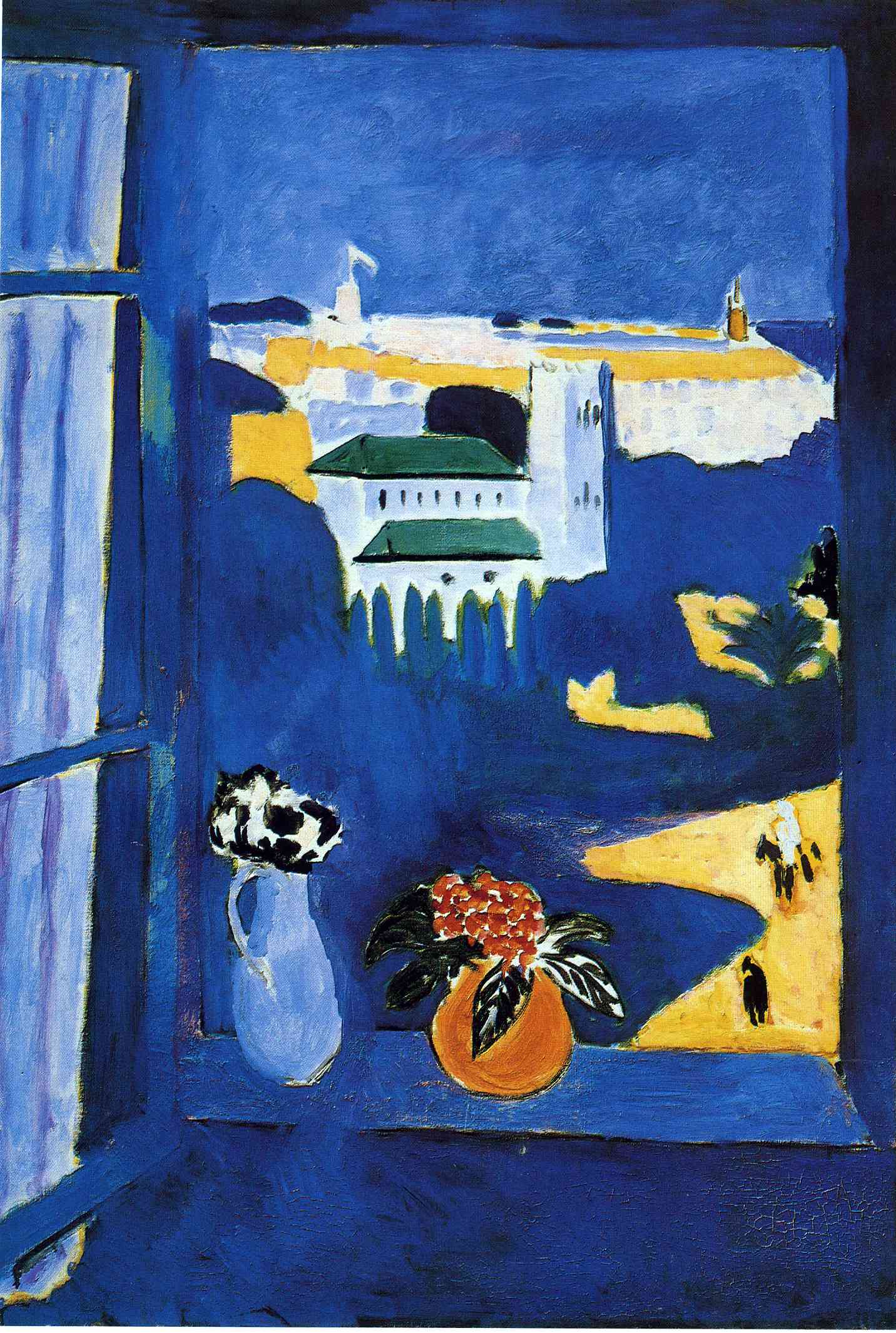 Landscape viewed from a Window, 1913 - Henri Matisse - WikiArt.org