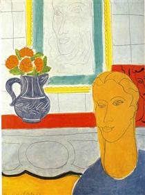 The Ochre Head - Henri Matisse