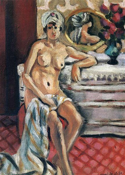 Nude in a Turban, 1922 - Анри Матисс