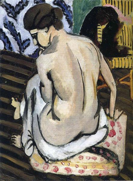 Nude's Back, 1918 - 馬蒂斯