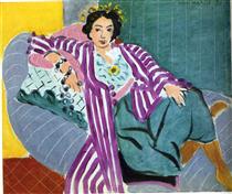 Small Odalisque in Purple Robe - Henri Matisse