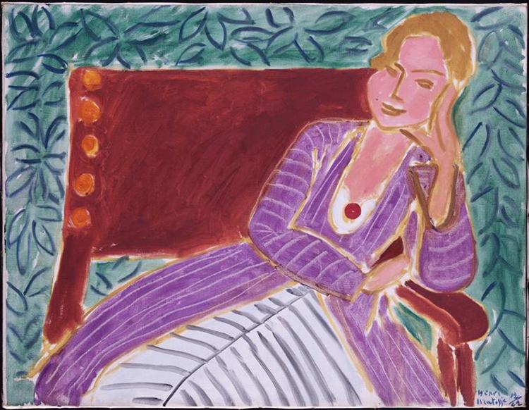 Young Girl In A Persian Dress, 1942 - Henri Matisse