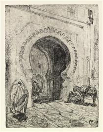 Gate in Tangier - Henry Ossawa Tanner
