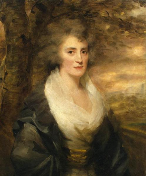 Portrait of Mrs. E. Bethune - Генрі Реберн
