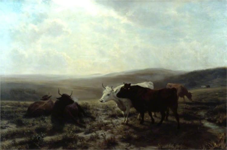 A Midsummer Night, 1879 - Henry William Banks Davis