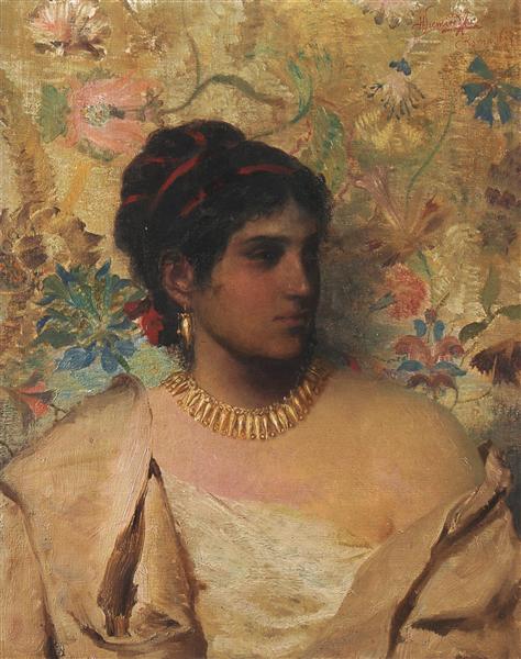 Gypsy Woman, 1877 - Генріх Семирадський
