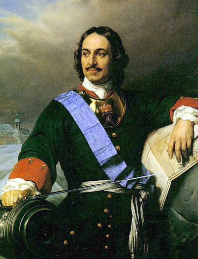 Peter the Great, 1838 - Поль Деларош