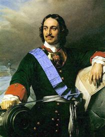Peter the Great - Поль Деларош