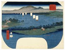 Ama No Hashidate in Tango Province - Utagawa Hiroshige