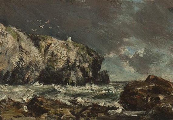 The Cliff Light, Cape Breton - Homer Watson