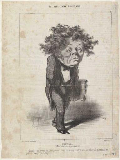 Adolphe Cremieux, c.1860 - Honore Daumier