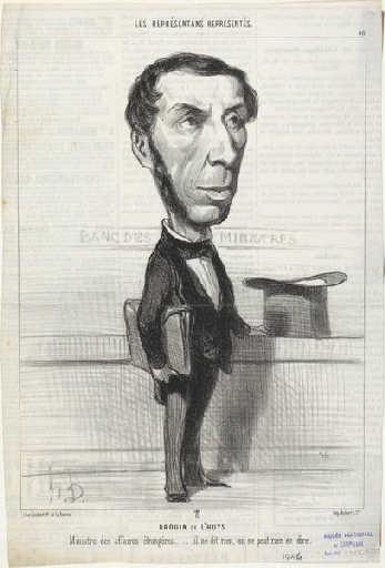 Дрюон де Люи, 1849 - Оноре Домье