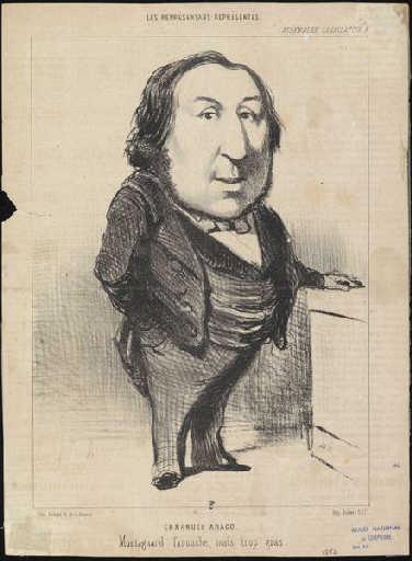 Emmanuel Arago - Honore Daumier