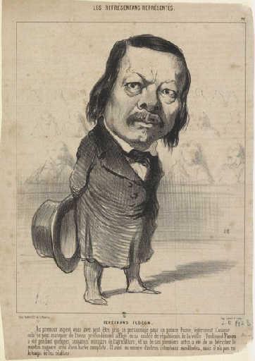 Ferdinand Flocon, 1849 - Honore Daumier
