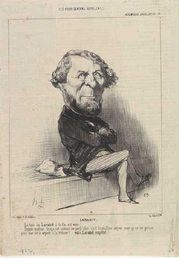 Larabit, 1849 - Оноре Дом'є