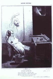 Penelopa's Dream - Honoré Daumier