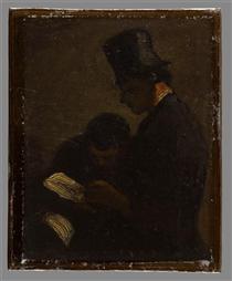 The Print Collector - Honoré Daumier