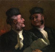 The Lawyers - Honore Daumier