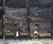 The Barracks - Horace Pippin
