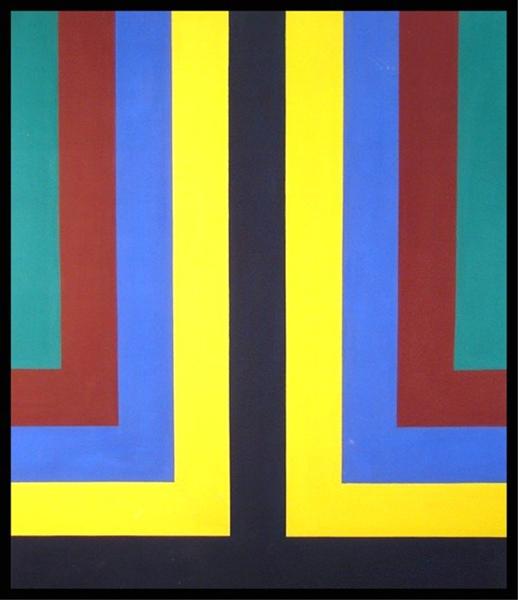 The Sound of Yellow and Blue, 1965 - Howard Mehring