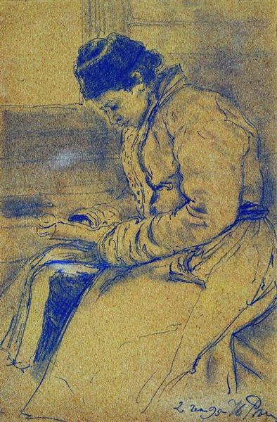 Portrait of a Woman - Ilya Repin