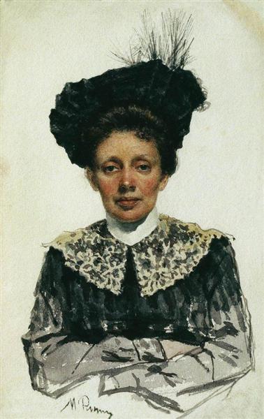 Portrait of an Unknown Woman - Ilya Repin