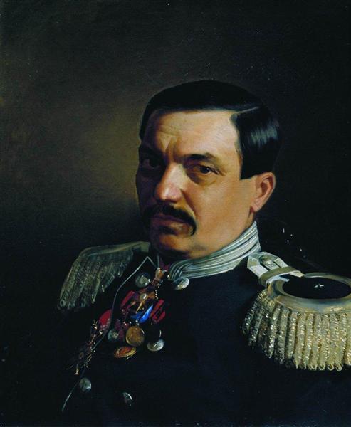 Портрет врача Константина Францевича Яницкого, 1865 - Илья Репин
