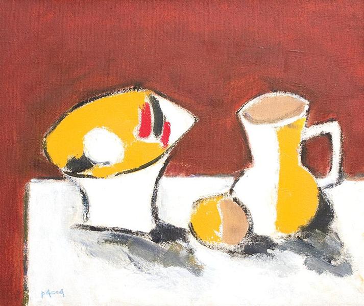 Still Life With Tazza and Jar - Йон Пача