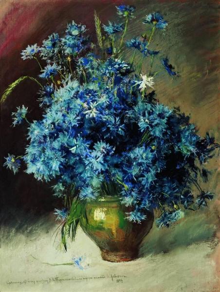 Cornflowers, 1894 - Isaak Iljitsch Lewitan