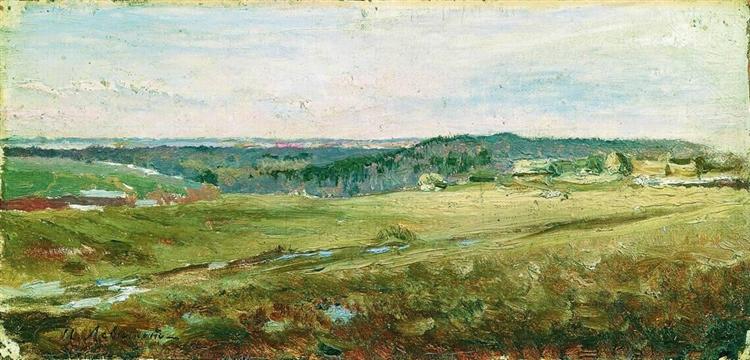 Field, c.1895 - 艾萨克·伊里奇·列维坦
