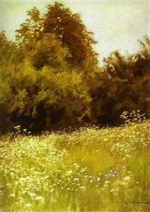 Meadow on the Edge of a Forest - Isaak Iljitsch Lewitan