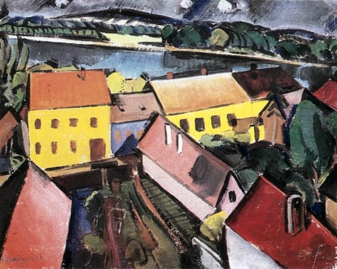 Vista do Danúbio, 1933 - Istvan Ilosvai Varga