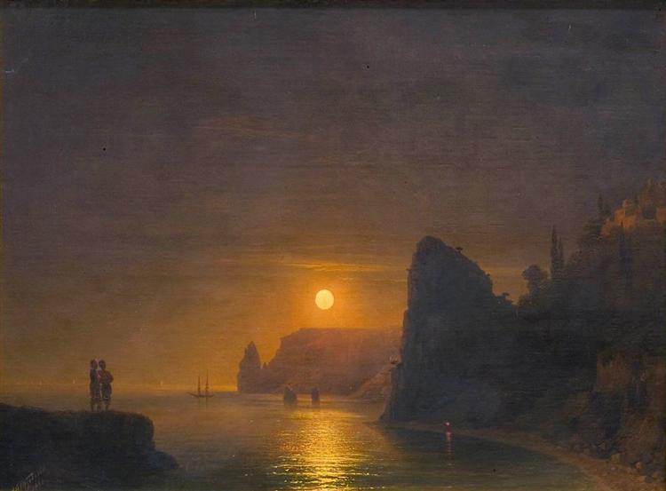 Moon Path, 1886 - Ivan Konstantinovich Aivazovskii
