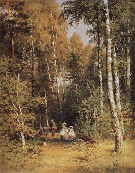 Birch Grove, 1878 - Iván Shishkin