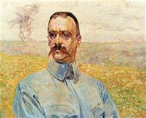 Portrait of Józef Piłsudski - Яцек Мальчевский