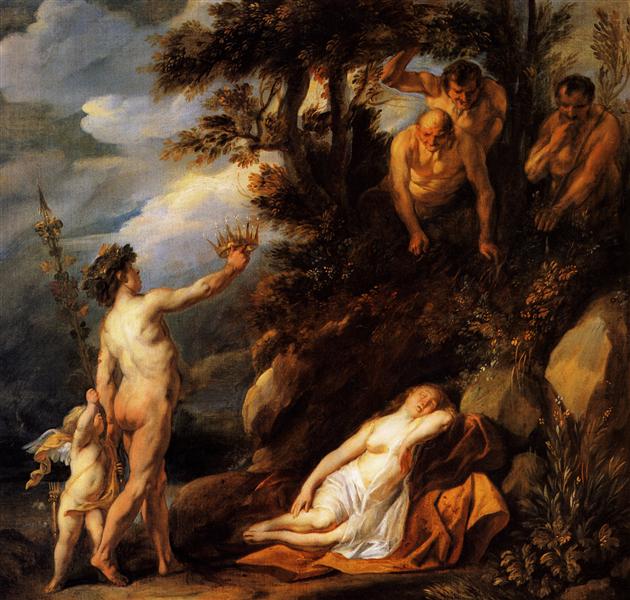 Bacchus and Ariadne, 1648 - 雅各布·乔登斯