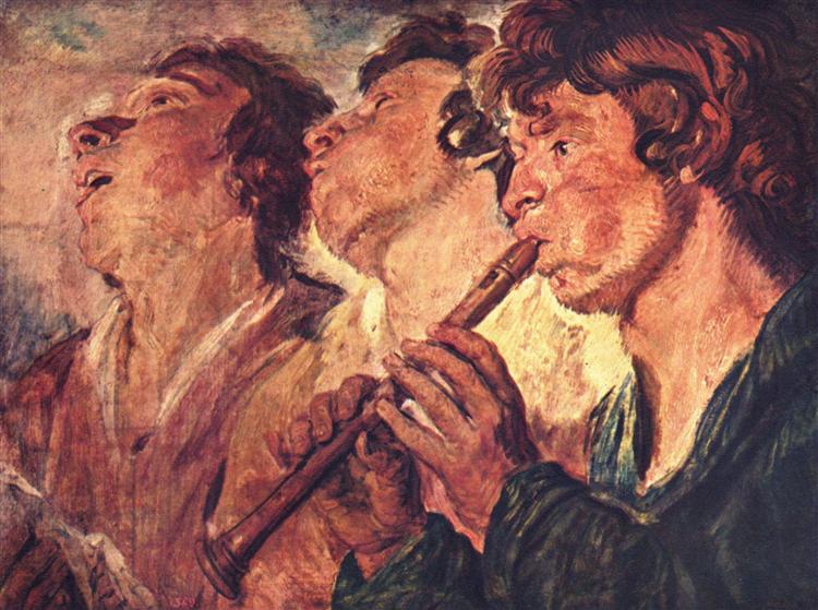Three Musicians, 1645 - 1650 - Якоб Йорданс