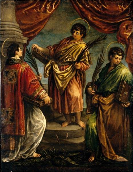 Three Martyr Saints, 1578 - Jacopo Bassano