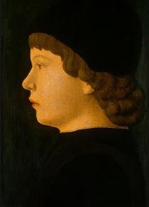 Profile Portrait of a Boy - 雅科波·貝利尼