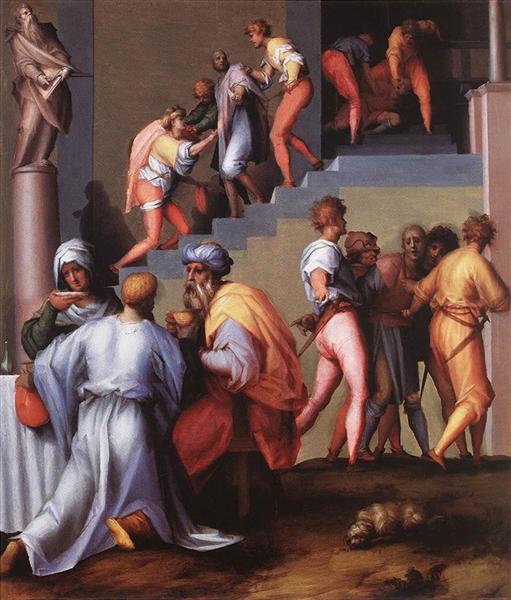 Punishment of the Baker, 1515 - 1518 - Jacopo da Pontormo