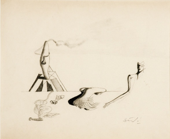 Surrealist Landscape, 1936 - Жак Ероль